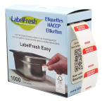 labelfresh easy etiketten 30x25mm. - woensdag