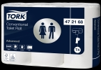 Toiletpapier Tork Conventional Toilet Roll Advanced 400-vellen 2-laags T4 (472168)