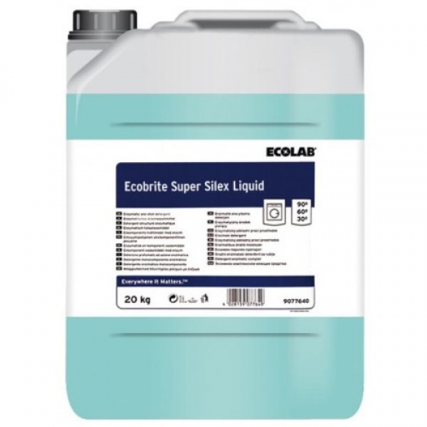 Totaalwasmiddel Ecobrite Super Silex Liquid Ecolab